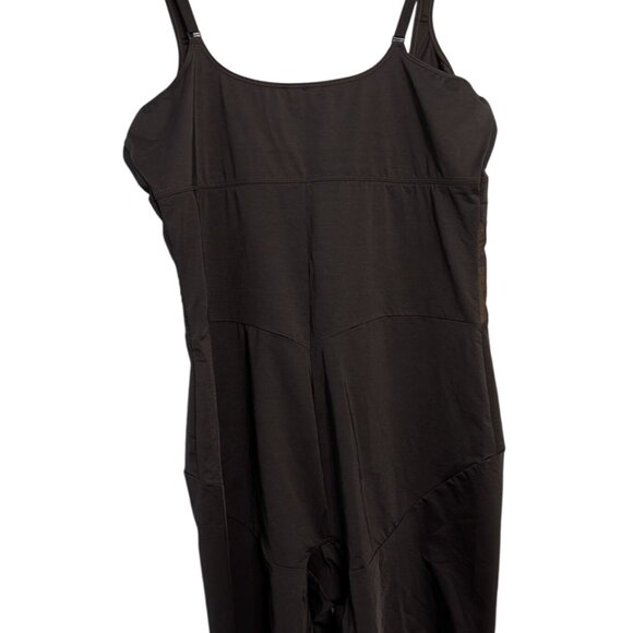 Cacique Open-Bust Thigh Shaper 26/28 Black Nylon Spandex Level 3 Max Contouring - Picture 2 of 12